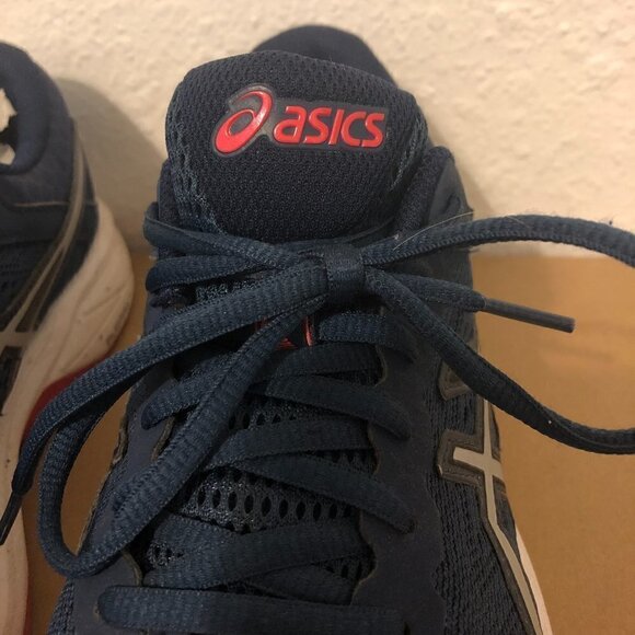 ASIC Sneaker Women's Size 9 Blue Frequent Trail Running Shoes With Box T7A9N - Picture 9 of 12